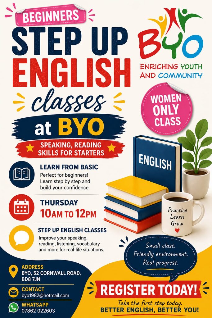 Step up english classes