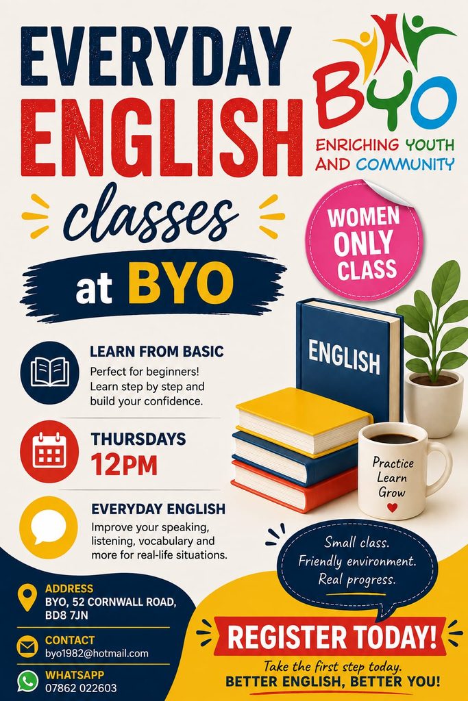 everyday english classes at BYO